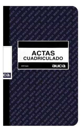 LIBRO DE ACTAS EMPASTADO DE 50 HOJAS