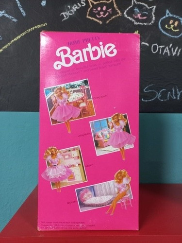 Imagem 4 de 7 de Barbie Home Pretty 1990 Antiga Superstar Sonho Rosas 80 90