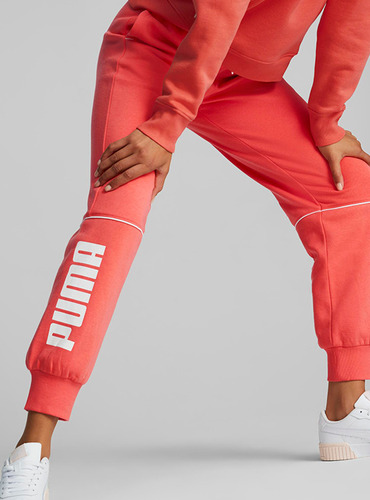 Pantalon De Buzo Mujer Puma Power High-waist