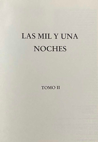 Imagen 7 de 12 de Las Mil Y Una Noches / Integra / 2 Tomos / Albor / Nuevo