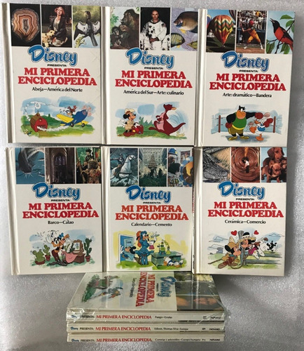 Disney Presenta Mi Primera Enciclopedia 24 Tomos