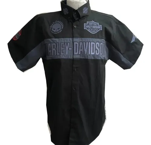 Camisa Harley Davidson Escuderia Moto Chooper Combinada Homb