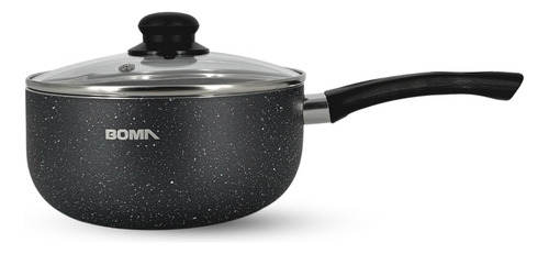 Batería De Cocina Boma 12pz Ergonómico Antiadherente Bm-k12g Color Gris Oscuro