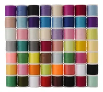 Comprar Kit De Hilo De Coser 56 Carretes 100 Yardas Poliéster Colori