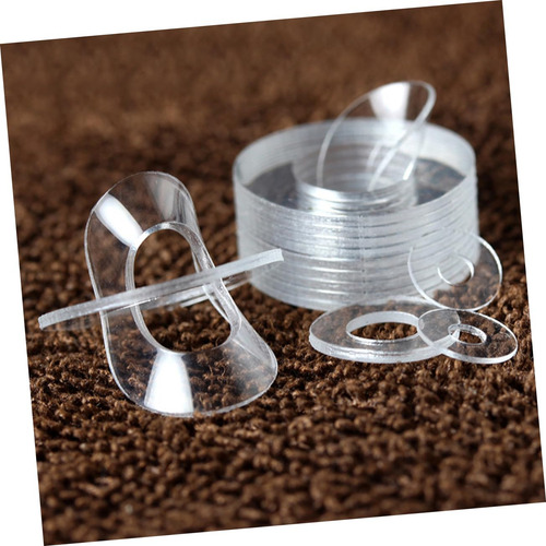 Iwowhero 500pcs Transparent Soft Gasket Washers Faucet