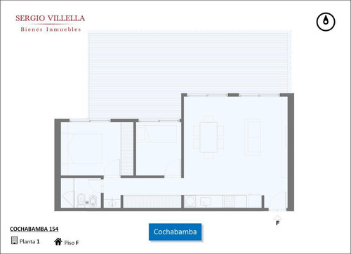 Imagen 2 de 5 de Cochabamba 154 - Departamento De Dos Dormitorios En Venta - Rosario