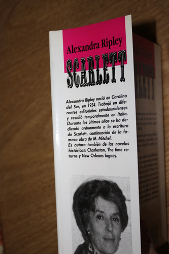 Scarlett ( Lo Que El Viento Se Llevo 2 ) - Alexandra Ripley (Usado)