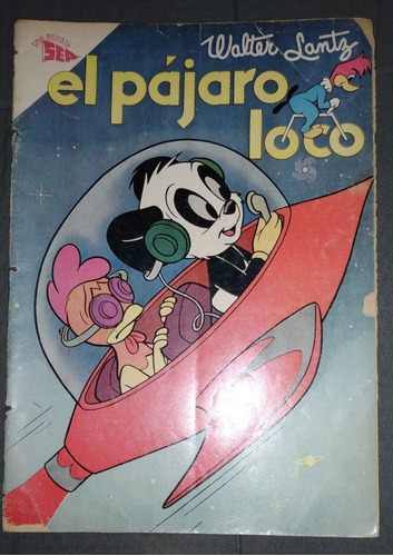 Comic El Pájaro Loco N°208/ Sea/novaro/ 1961