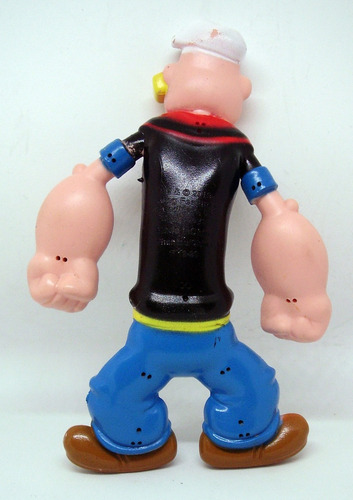 Imagen 2 de 3 de Popeye Bendable Goma Figura Juguete Rubber