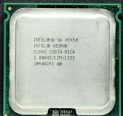 Intel Xeon X5450 Quad Core 12mb 3.0ghz 1333mhz Socket 775 