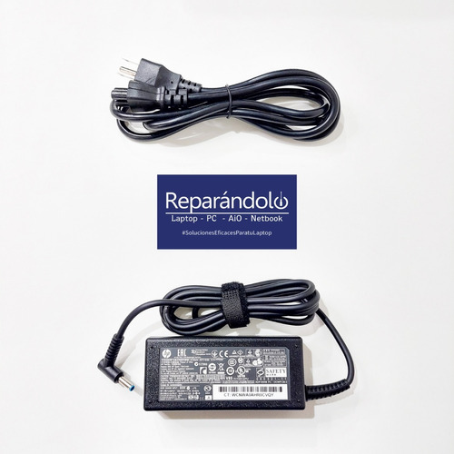 Cargador Hp Punta Azul 19.5v 3.33a (4.5*3.0) 65w Original