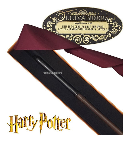 Imagen 2 de 7 de Varita Draco Malfoy Ollivanders Deluxe Original Harry Potter