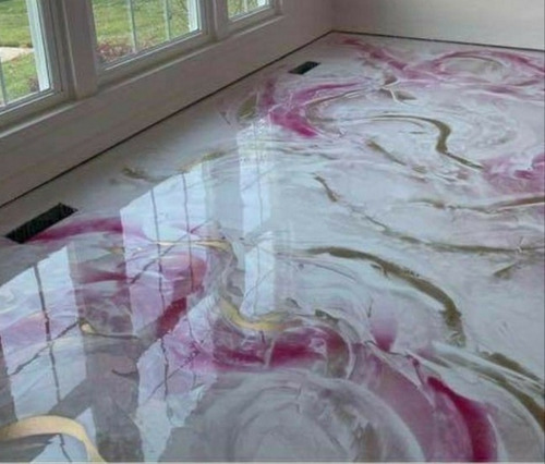 Imagen 8 de 10 de Porcelanato Liquido Resina Epoxica Pisos, Topes, Mesas