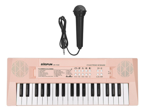 Piano Electrónico Con Mini Teclado Piano De Teclado De 37 Te