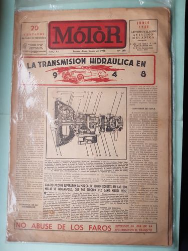 Revista Motor Nº 149 / Año 1948 