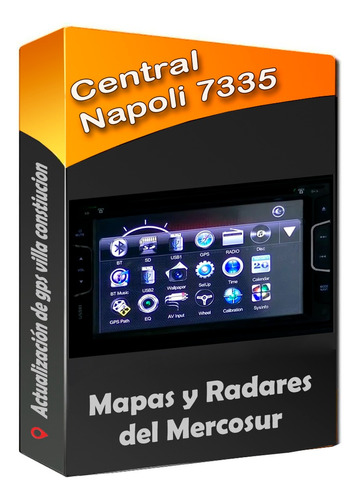 Actualizacion De Gps Estereo Napoli 7335 Igo Mercosur