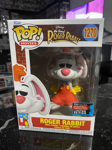 Funko Pop Roger Rabbit #1270 Nycc Nuevo Original