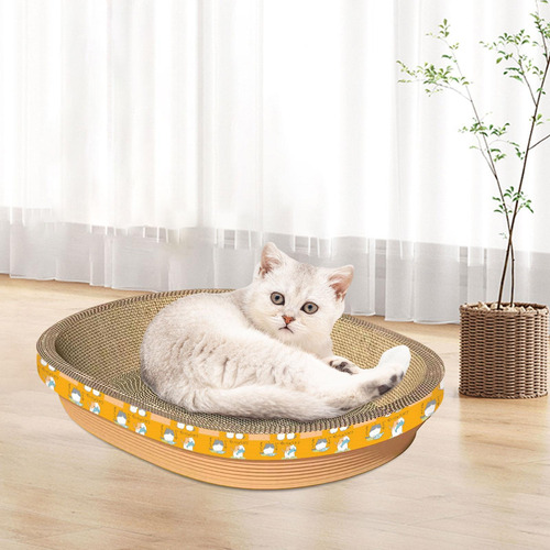 Tablero Rascador De Cartón Para Gatos, Protector De L