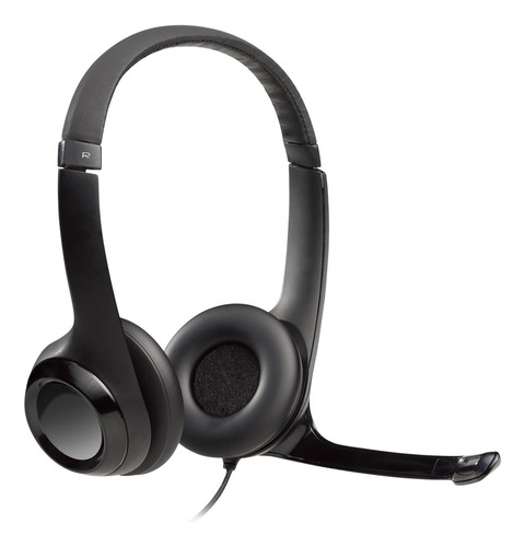 Auricular Logitech H390 Usb Microfono Suspension De Ruido