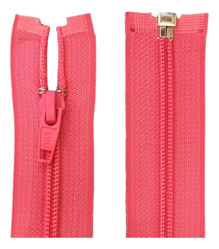 Ziper Destacavel Com Nylon N°5 Luli Com 60cm Pacote Com 10un