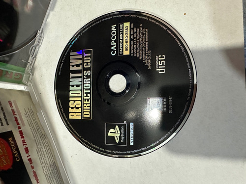 Resident Evil Director's Cut | Ps1 Play Station 1 Original (Usado)
