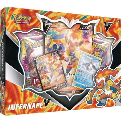 Pokémon! Tcg Infernape V Box 