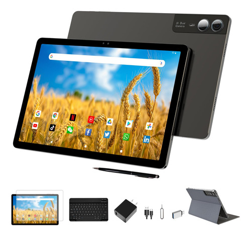 Tablet Android 11 Pulgadas 2 En 1 Octa Core 128 Gb Ews