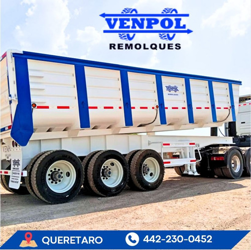 Remolque Gondola Volteo Para Materiales 30m3 Reforzada