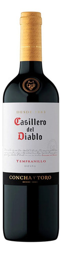 Pack De 2 Vino Tinto Casillero Del Diablo Tempranillo 750 Ml