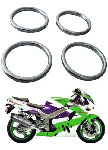 Anel De Vedação Escape Kawasaki Ninja Zx-9r Zx9r 1994 À 1997 Anel De Vedação Escape Kawasaki Ninja Zx-9r Zx9r 1994 À 1997