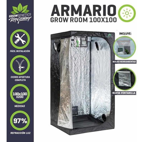 Carpa Premium Indoor  Grow Genetics 100x100x200