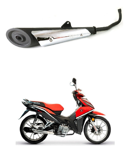 Escape Smash X 125 Gilera Original Ruta 3 Motos 