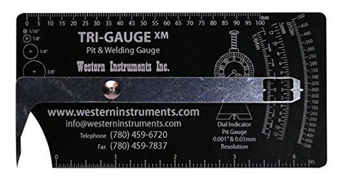 Western Instrumento N88l 1 tri Gauge Lever Type Pit Para