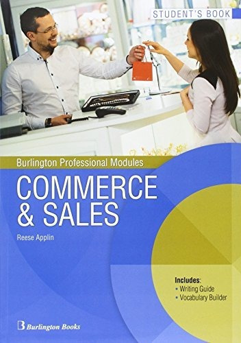 Commerce & Sales Student\'s Book, De Vv. Aa.. Editorial Burlington, Tapa Tapa Blanda En Español