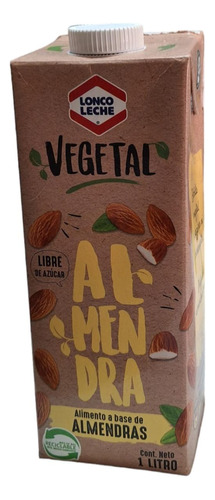 Seis(6), Bebida Vegetal Almendra 1 Lts Loncolenche