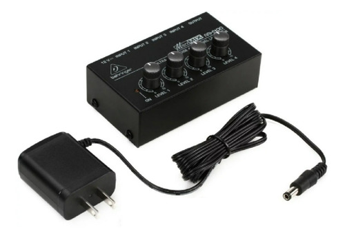 Imagen 2 de 6 de Behringer Mx400 Mezcladora Compacta De 4 Canales Plug 1/4