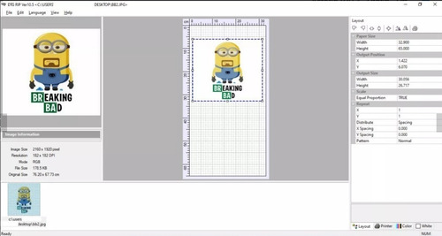 Software Impressão Dtf .acrorip V10.3 -sem Dongle Ilimitado