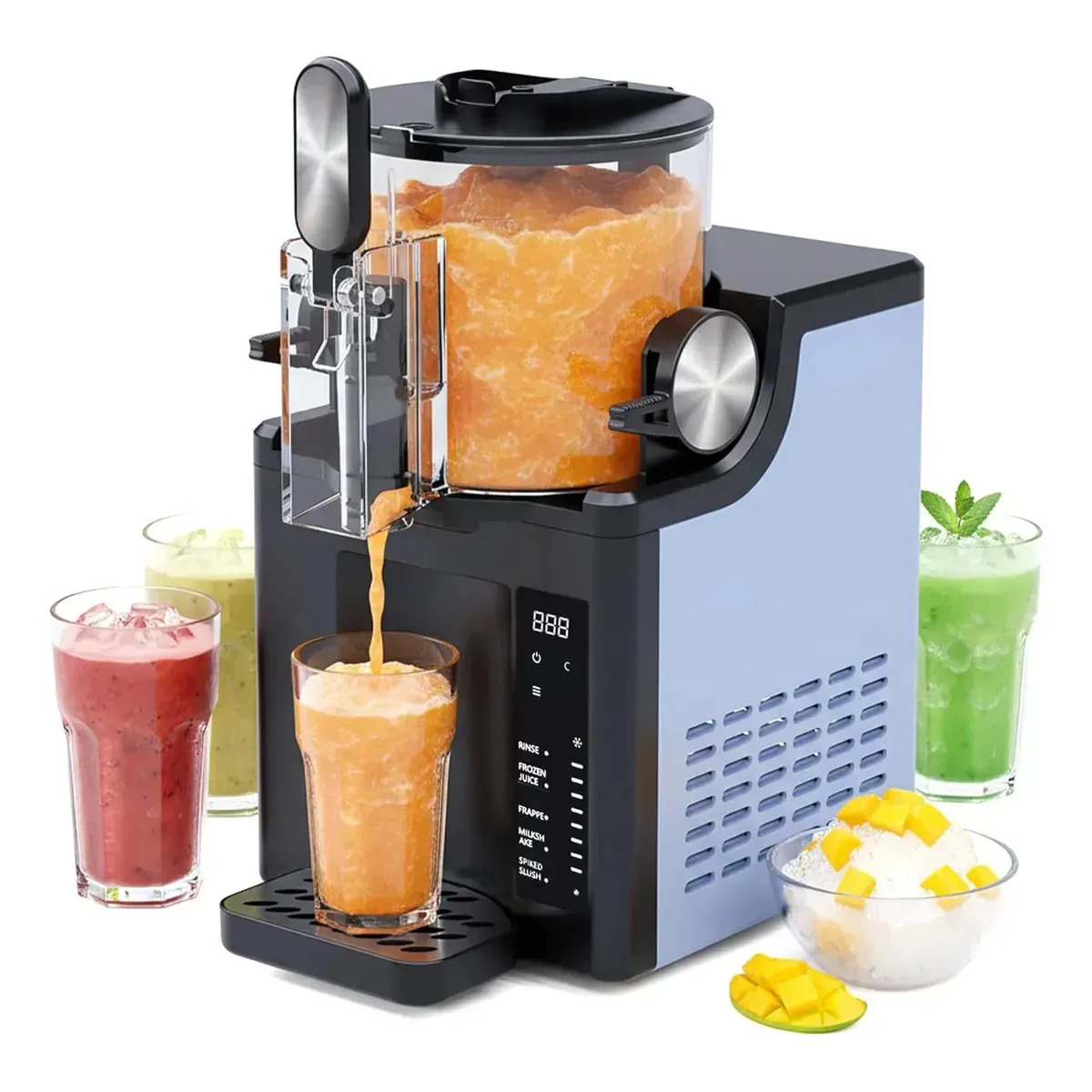 Máquina de Slush Frozen 1,5L para Bebidas Geladas, Sorvete, Raspadinha e Smoothie