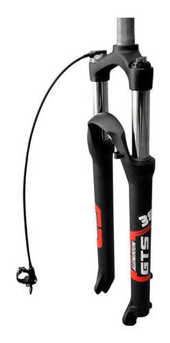 Imagem 3 de 6 de Suspensão Bike 29 Gts Trava No Guidão Aluminio Curso 100mm
