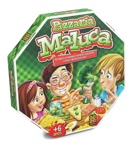 Jogo Pizzaria Maluca Grow