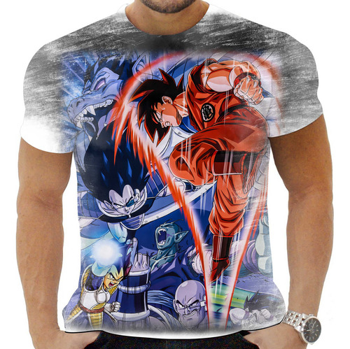 Camiseta Camisa Dragon Ball Desenho Infantil Menino Ke25