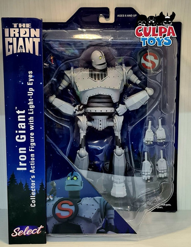 --- Culpatoys Iron Giant Gigante De Hierro Select 100% Origi