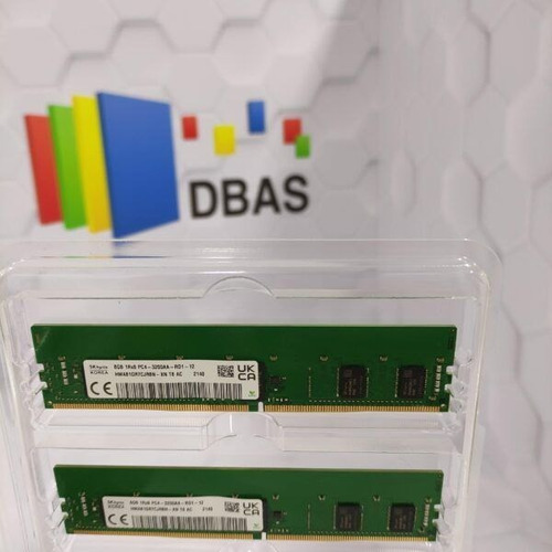Imagen 3 de 3 de Memoria Ram 8gb Pc4 3200mhz Rdimm Ecc Servidores Dell