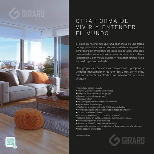 Imagen 27 de 30 de Desarrollo Inmobiliario | Joy Montevide | Monoambientes En Venta