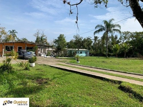 Imagem 3 de 28 de Chácara Em Itanhaém , Bairro Vergara , Isolada, Lado Morro, Usado, Murado, 4 Dormitórios, 1 Banheiro, Sala, Cozinha, Churrasqueira, Varanda - 6017 - 68723769