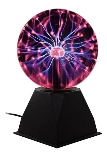 Novedosa Lámpara Táctil De Cristal Mágico Con Bola De Plasma