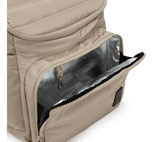 Mochila Mom Nude Mini Bubba Essentials Color Beige