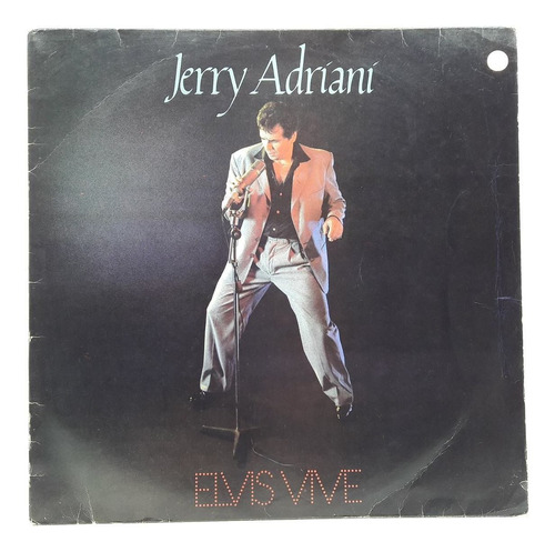 Lp Disco De Vinil Jerry Adriani Elvis Vive | MercadoLivre