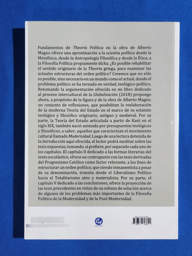 Alberto Magno Fundamentos De La Theoria Política - Pierpauli