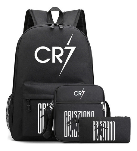 3 Pcs Mochilas De Cristiano Ronaldo Para Niños Y Niña 2023